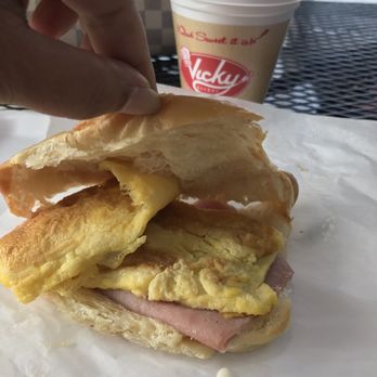 Vicky Bakery - Croissant egg, ham & cheese. - Bakeries Near Me - Pembroke Pines, Florida