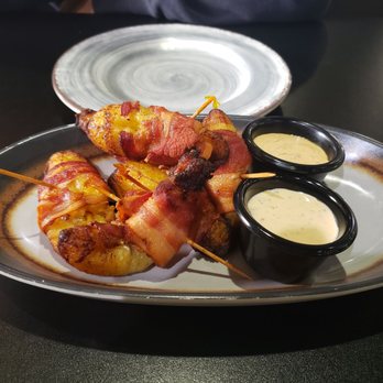 The 5 Spot Cafe - fried plantain wrapped in bacon. - American Near Me - Buford, Georgia The 5 Spot Cafe - fried plantain wrapped in bacon. - American Near Me - Buford, Georgia