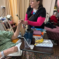 Appling Hospice Care - Delivering flowers for Mother's Day