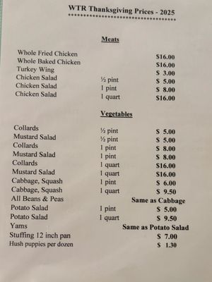 Menu photo 1 Whole Truth Lunchroom Wilson, NC Menu photo 1 Whole Truth Lunchroom Wilson, NC