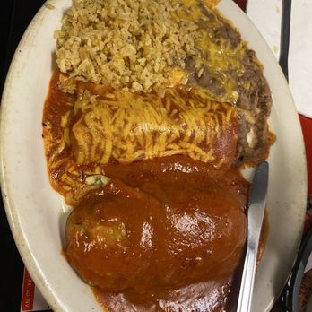 El Torito Cafe - #2 Dinner Combo: Enchilada & Chile Relleno - Mexican Near Me - Henderson, Nevada