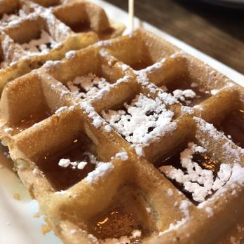 Cin Cin Burger BAR - Chicken Waffle Pops.  So Delicious!! - Burgers Near Me - Winston-Salem, North Carolina