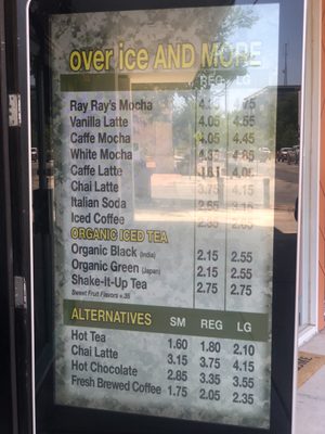 Menu photo 3 CPL Ray's Coffee Midland, TX