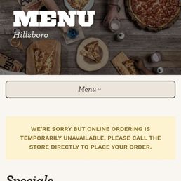 Still on hold at the 10 min mark and their online ordering is unavailable. Terrible service.