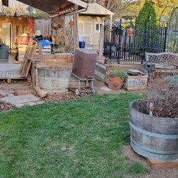 All American Landscaping - Spring cleaning and water feature