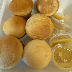 C & B Famous Chicken - Rolls & Cornpones