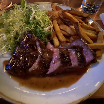 Woodwork - steak frites - nice and tender, but overly salty - Canadian (New) Near Me - Edmonton, Alberta Woodwork - steak frites - nice and tender, but overly salty - Canadian (New) Near Me - Edmonton, Alberta