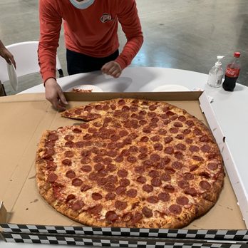 Pizza Fanzz - Flying saucer pizza. The size!!! - Pizza Near Me - Norco, California Pizza Fanzz - Flying saucer pizza. The size!!! - Pizza Near Me - Norco, California