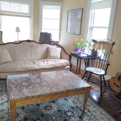 Sonnet & Sparrow - The French marble topped table looks gorgeous in my sitting room! And no