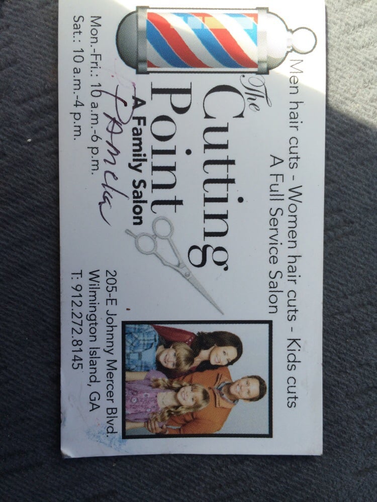 THE CUTTING POINT Updated May 2024 205E Johnny Mercer Blvd, Wilmington Island,