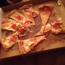 Casey's - I order at 10pm and this is what i get. The lady didn't even want to take my order.