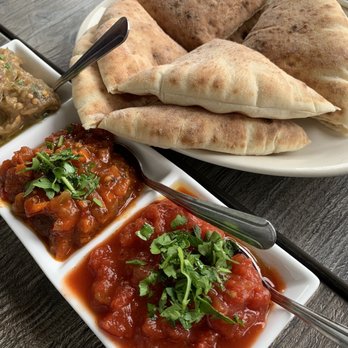 Tamra Grill Catering - 6 dip sampler - Caterers Near Me