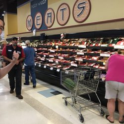 Piggly Wiggly - The meat section.