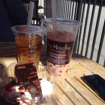 Boba Mocha - The aloha tea and the rose milk tea are my favorites! - Coffee & Tea Near Me - Duluth, Georgia
