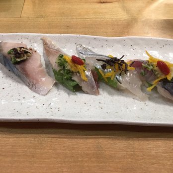 Go's Mart - Mackerel and ?? (can't remember the names) - Sushi Bars Near Me - Canoga Park, California Go's Mart - Mackerel and ?? (can't remember the names) - Sushi Bars Near Me - Canoga Park, California