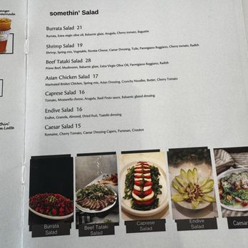 Somethin - salad menu - Korean Near Me - La Mirada, California Somethin - salad menu - Korean Near Me - La Mirada, California
