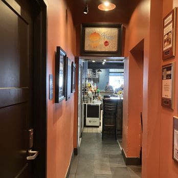 Northbound Smokehouse & Brewpub - Bathroom hall looking into the bar area - Smokehouse Near Me - Minneapolis, Minnesota