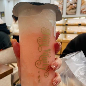 Ohayo Bread House - Sakura Lychee Slush - Bakeries Near Me - Brooklyn, New York