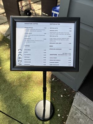 Menu photo 1 Cicada Coffee Jacksonville, FL