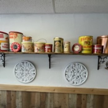 Antique Junction Upstate - Lots of tins and collectible kitchen items. - Antiques Near Me - Piedmont, South Carolina Antique Junction Upstate - Lots of tins and collectible kitchen items. - Antiques Near Me - Piedmont, South Carolina