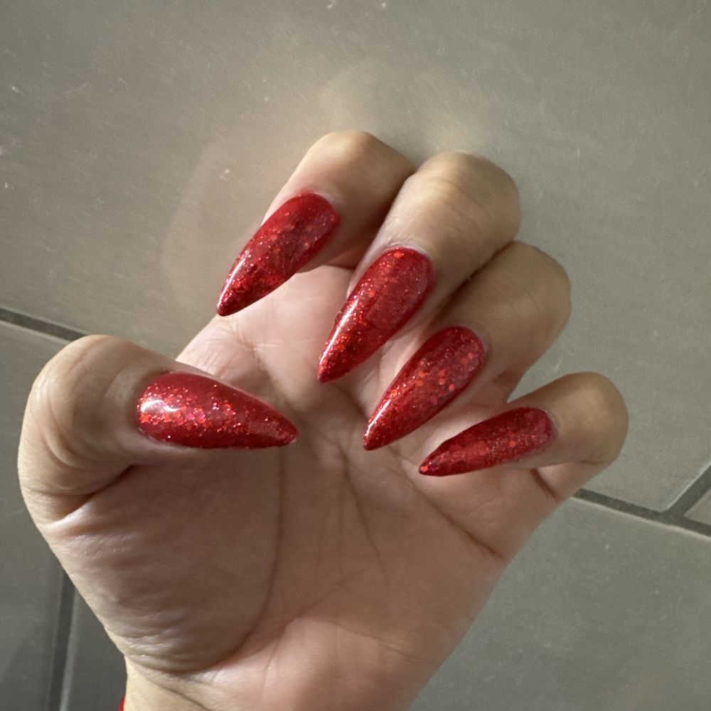 Gel X nails with Gel top Gel X nails with Gel top