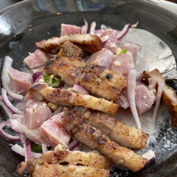 Avenida Restaurant - pork tuna ceviche - Filipino Near Me - San Mateo, California Avenida Restaurant - pork tuna ceviche - Filipino Near Me - San Mateo, California