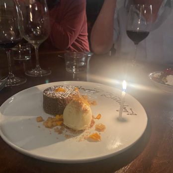 Restaurant Josephine - Birthday desert! - French Near Me - Auburn, California Restaurant Josephine - Birthday desert! - French Near Me - Auburn, California