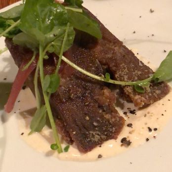 Foreign & Domestic - Beef tongue - New American Near Me - Austin, Texas
