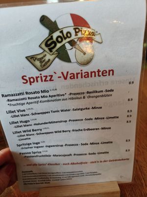 Menu photo 2 Solo Pizza Munich, BY
