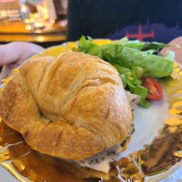 Turkey and Gouda croissant