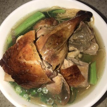 Ming's Bar B Que - House Egg Noodle Soup with Roast Duck - Barbeque Near Me - Doraville, Georgia Ming's Bar B Que - House Egg Noodle Soup with Roast Duck - Barbeque Near Me - Doraville, Georgia