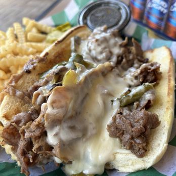 McBride's North - Italian beef with fries $15 it's huge. - Pubs Near Me - Aurora, Illinois