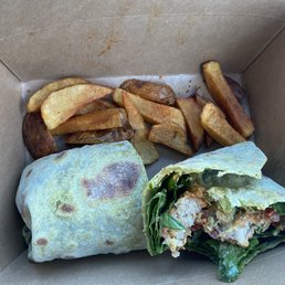 'Chicken' 'pollo' wrap