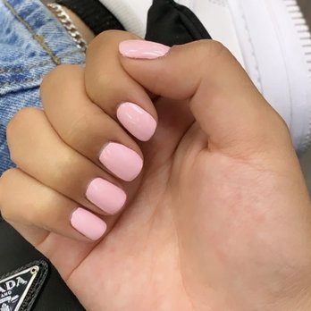 Pure Nail Salon - Pale pink gel manicure - Nail Salons Near Me - Brooklyn, New York Pure Nail Salon - Pale pink gel manicure - Nail Salons Near Me - Brooklyn, New York
