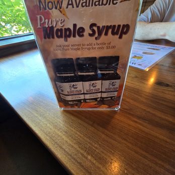 Walker Bros Original Pancake House - Pure Maple syrup on sale - Breakfast & Brunch Near Me - Schaumburg, Illinois