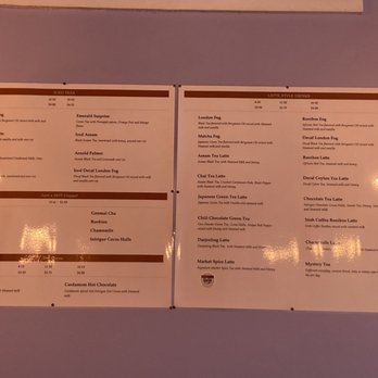 Foggy Tea Shop - Menu of teas! - Tea Rooms Near Me - Seattle, Washington Foggy Tea Shop - Menu of teas! - Tea Rooms Near Me - Seattle, Washington