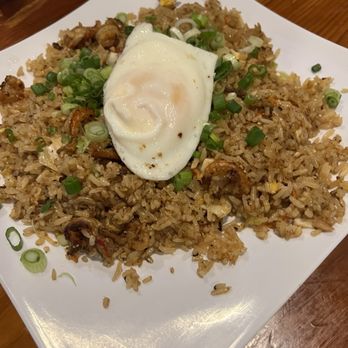 Hughie's - Spicy crawfish fried rice with egg - Vietnamese Near Me - Houston, Texas