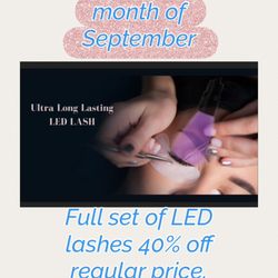 Ageless Beauty Lash - LED is the newest addition in the lash industry. It's gaining more traction because of its incredible retention.