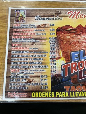 Menu photo 7 El Trompo Loco Jacinto City, TX Menu photo 7 El Trompo Loco Jacinto City, TX