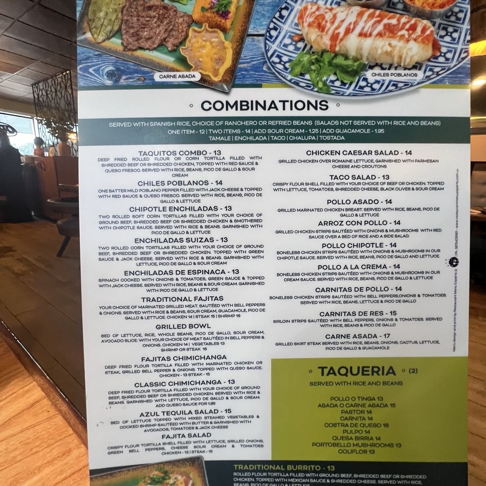 Azul Tequila - Mexican Near Me - Lake Wales, Florida