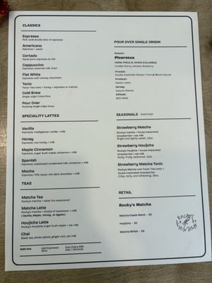 Menu photo 2 Bums Coffee Downey, CA