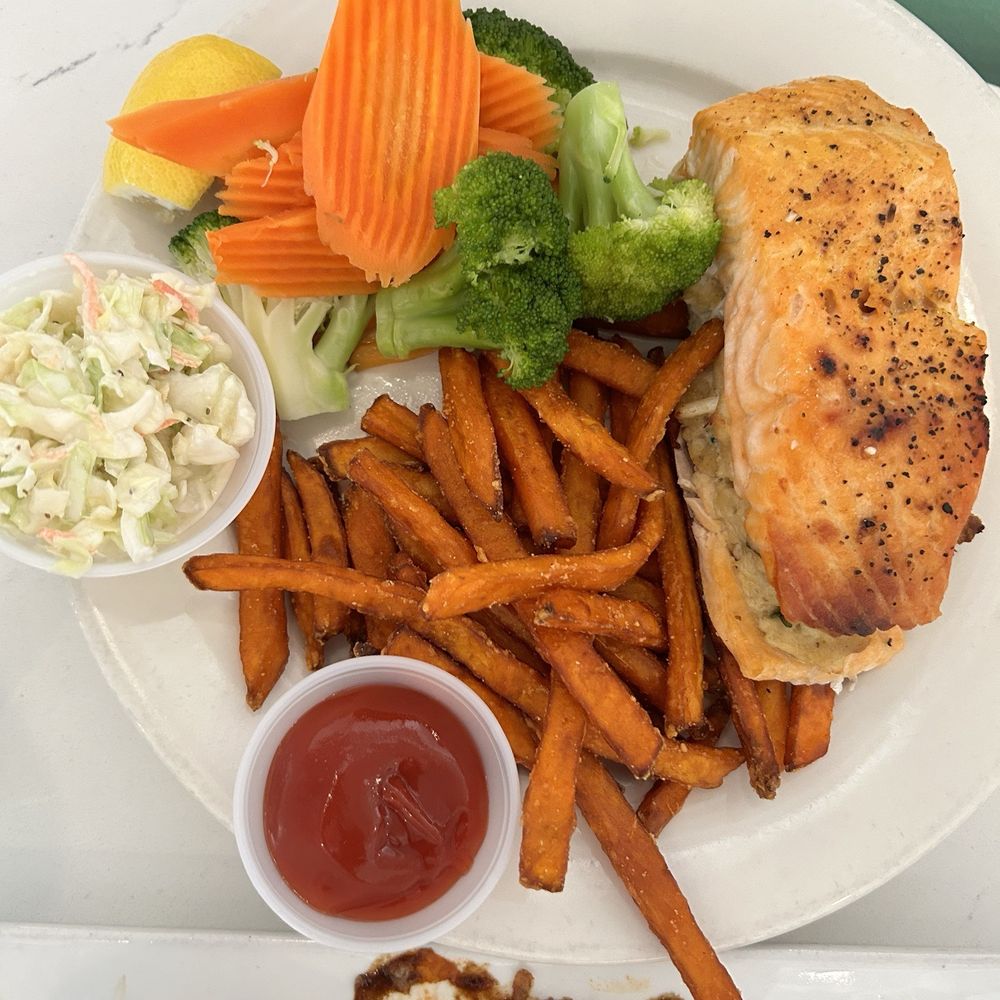 Mr Shrimp - Stuffed salmon - Seafood Markets Near Me - Belmar, New Jersey