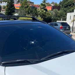 Smashed Windshield Smashed Windshield