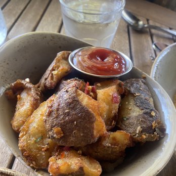 Cascade - Breakfast potatoes . Yummy and crispy and well seasoned - American Near Me - Pescadero, California Cascade - Breakfast potatoes . Yummy and crispy and well seasoned - American Near Me - Pescadero, California