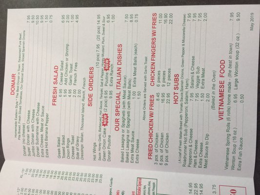 Menu photo 1 Roadrunner Pizza & Donair Edmonton, AB