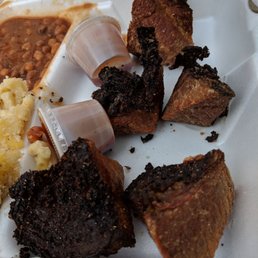 Burnt ends. Different. A bit too much pepper