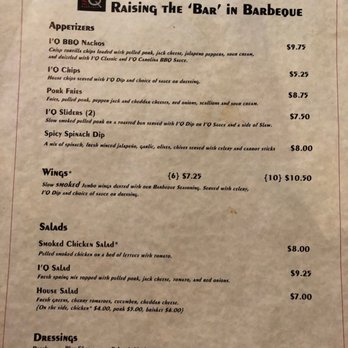 Izzi 'Que Barbeque - Menu - Barbeque Near Me - Shelby, North Carolina