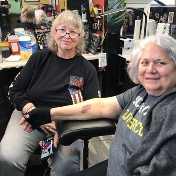 Central Coast Tattoos - Chrys the Artist and a newbie. - Tattoo Near Me - Morro Bay, California