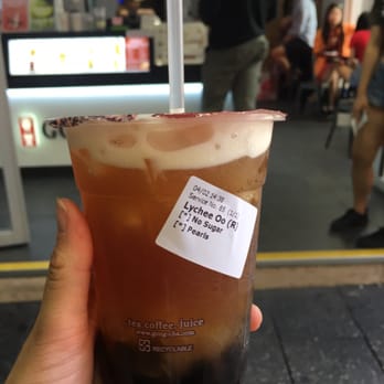 Gong Cha - Lychee Oolong - Coffee & Tea Near Me - Adelaide, SA