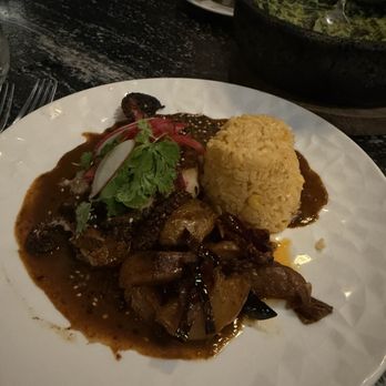 Restaurante Los Deseos - Pulpo con mole negro - Bars Near Me - Cabo San Lucas, BCS